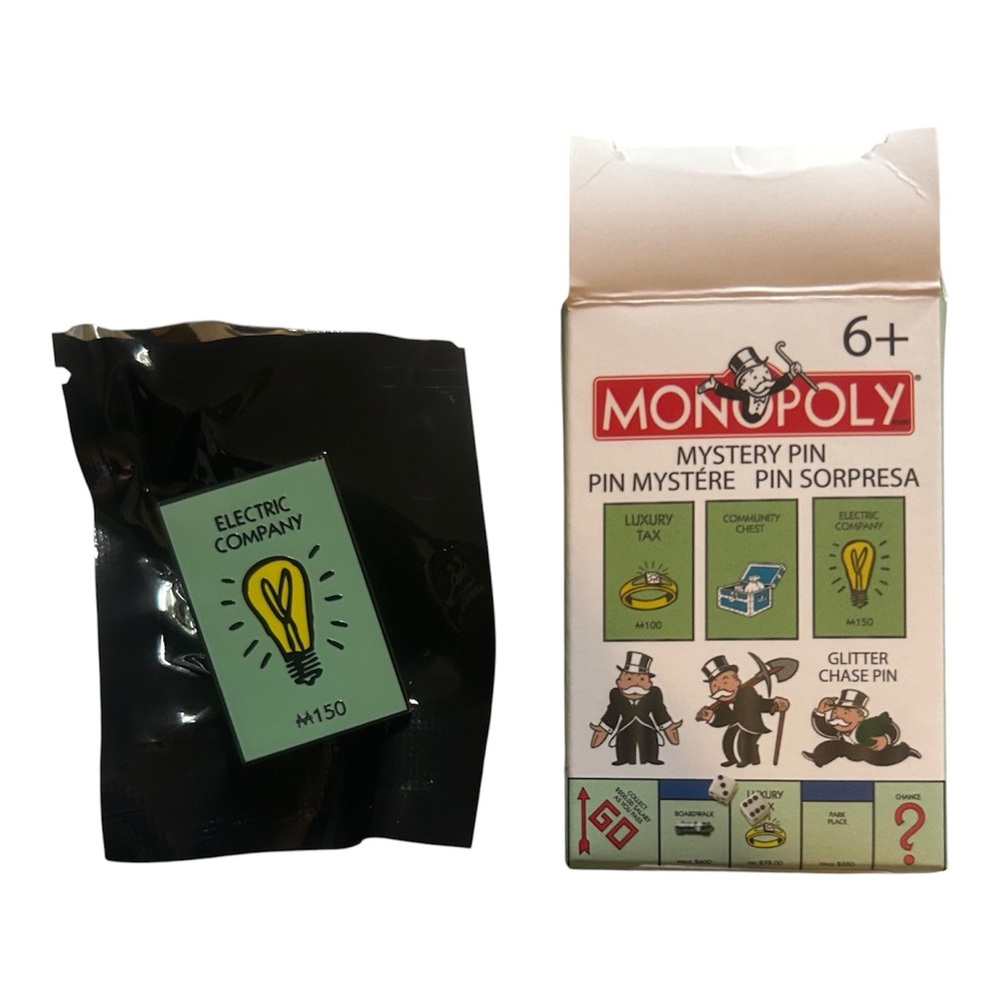 LoungeFly Monopoly Mystery Pin Brand New